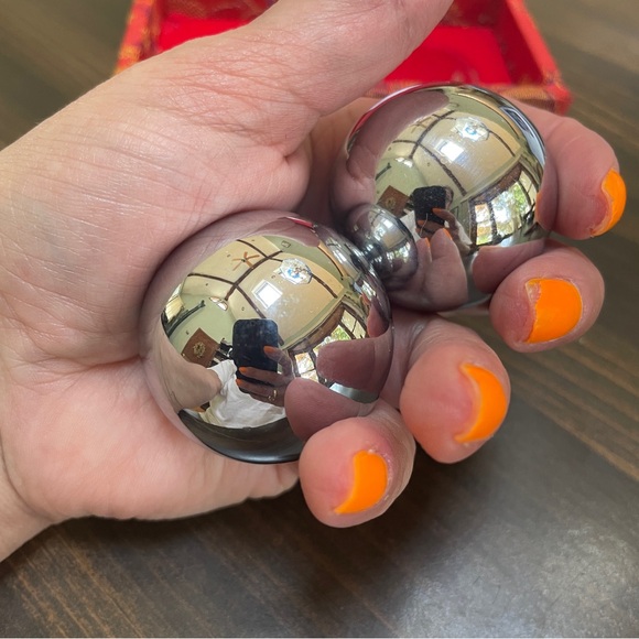 Therapy Stress Relief Hand Balls Set of 2 - Picture 6 of 8